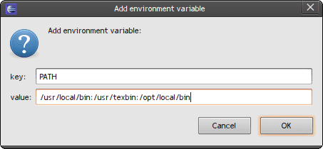 add environment variable